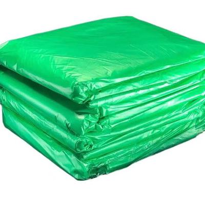平口垃圾袋-绿色 70cm*75cm,PE材质3丝,原生料不低于90%-店铺100元起订-5个工作日-全国