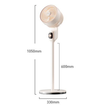 志高（CHIGO）电风扇空气循环扇家用风扇落地电风扇轻音节能台立两用电扇涡轮换气对流俯仰桌面 机械款LS23-C3-1