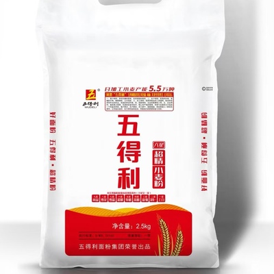 五得利面粉 六星多用途小麦粉2.5kg【配送区域见商品详情】