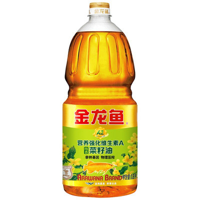 【仅限川云大区】金龙鱼 营养强化维生素A纯香菜籽油 1.8L/瓶（100瓶起售）