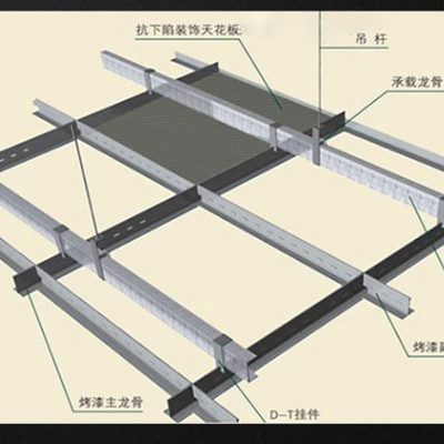 WG 矿棉板吊顶短龙骨600mm长