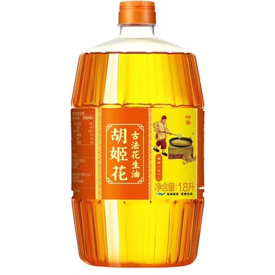 【仅限北京大区】胡姬花古法花生油1.8L