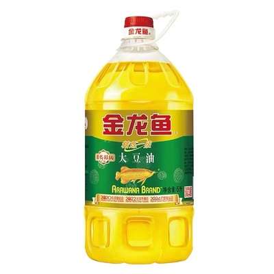 【仅限华北大区】金龙鱼精炼一级大豆油5L/桶（非转基因）