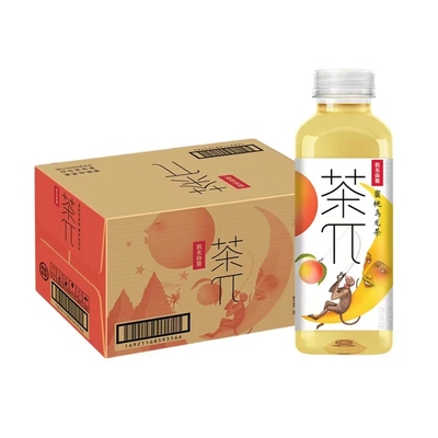 【仅限天津-水饮类混搭10箱起送】500ML*15茶π蜜桃乌龙