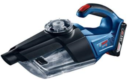 博世 18V手持式吸尘器套装，一电一充4.0Ah，GAS18V-1（1600A01B6J+06019C62L0+2607883315）GFD340