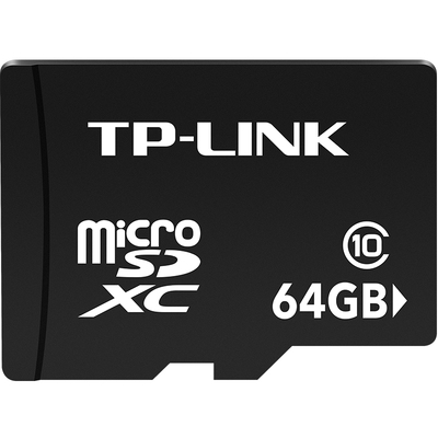 TP-LINK 内存卡Micro SD卡搭配TP-LINK监控摄像头用 64G tf 适用于监控SD卡 规格：64G