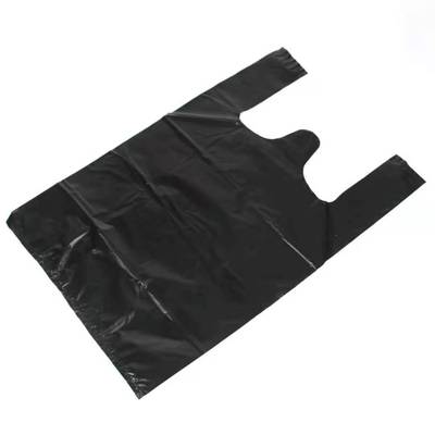 背心袋-黑色 38（10+10）*58,PE材质1.5丝,原生料不低于90%-店铺100元起订-5个工作日-全国