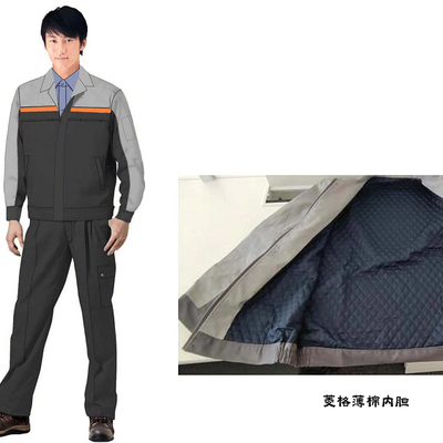 秋水丽人 写字楼-工程夹克（加棉内里）（工程夹克（加棉内里）,170/S-185/XXXL）