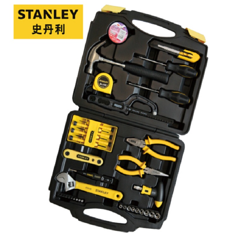 史丹利Stanley45件套家用工具箱套装 多功能手动工具箱 组套工具 五金工具组合套装 MC 045 融创集采商城