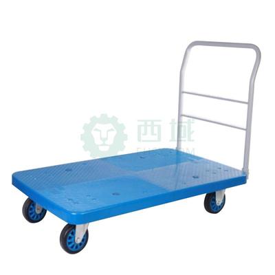 连和 全静轮重载手推车，铁架 橡胶轮 L1200XW750XH955mm 600kg，PLA600Y 货期7个工作日 AUL644