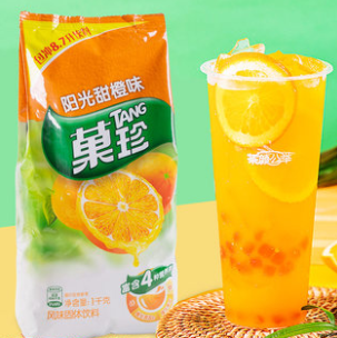果珍果汁橙汁粉,袋装1kg,冲饮菓珍饮料粉速溶亿滋阳光甜橙果味粉-融创集采商城